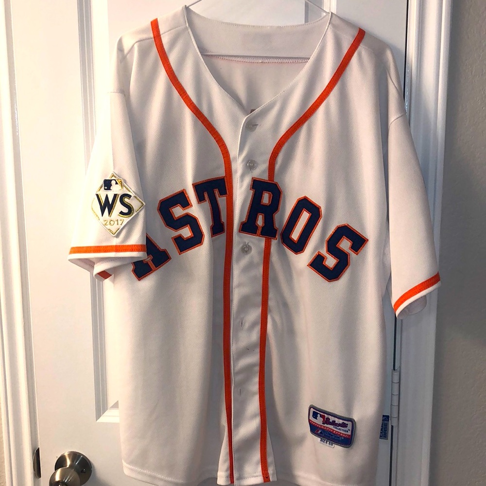 Authentic World Series Justin Verlander Astros jersey